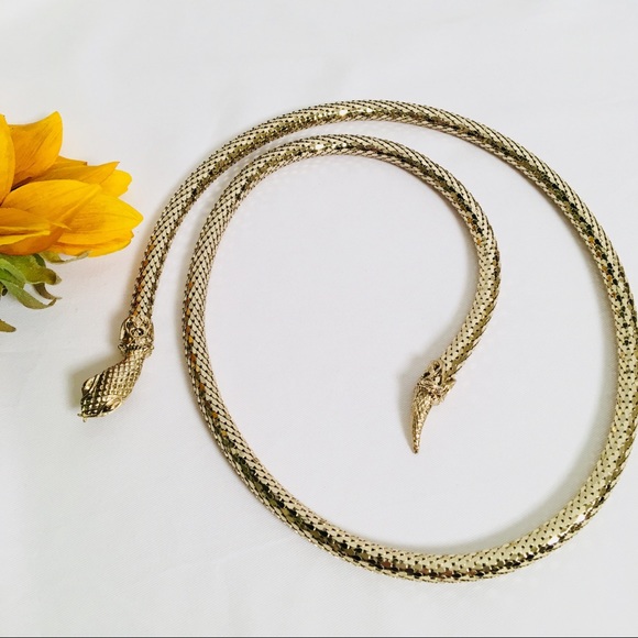 Whiting And Davis Snake Belt Accessory 